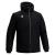 Andes Bomber Jacket BLK 4XL Quiltet bomberjakke med hette - Unisex 